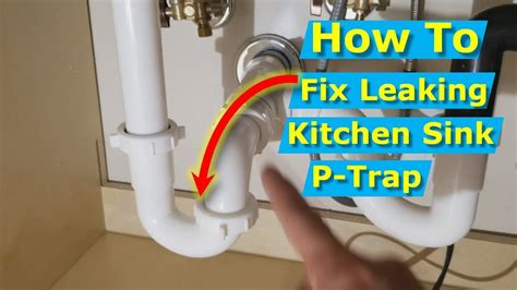 p trap leaking at connection|Why Your P